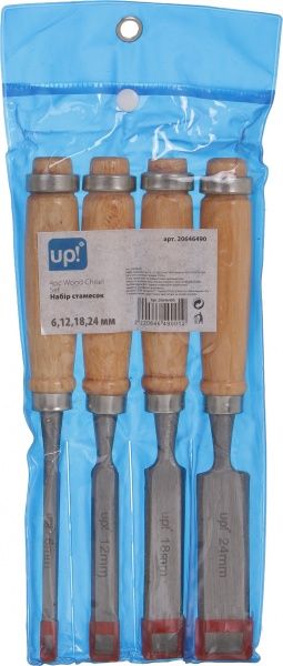 Набор стамесок UP! (Underprice) 4 штуки WCH-UP-6121824