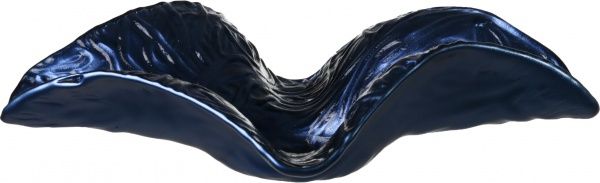 Ваза стеклянная синяя Bon Bon 50х33 см Antonio Tammaro