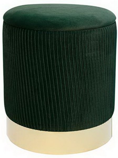 Пуф Томас 380х380х460 мм зелений 