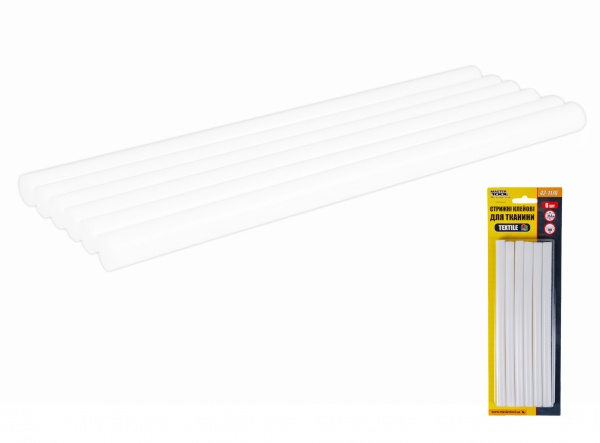 Стержни клеевые MasterTool Textile 11,2 мм 6 шт. 42-1170