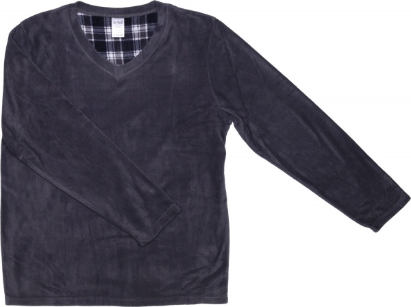 Костюм домашний мужской La Nuit Basic Check р. M светло-серый 