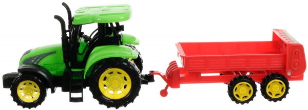 Ігровий набір Shantou х3 шт. фермерські трактори з причепами JY238848
