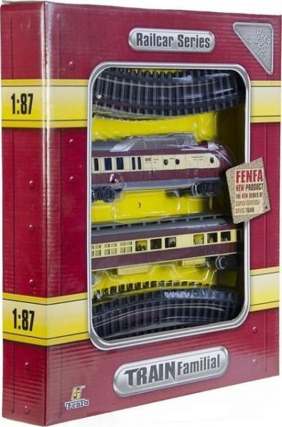 Игровой набор Fenfa Поезд с вагоном 1601B-5B