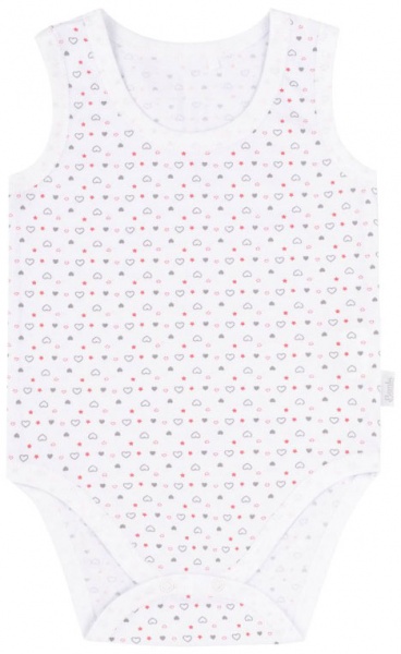 Полукомбинезон для девочки Bembi БД5 р.74 белый 1005000934.10A 