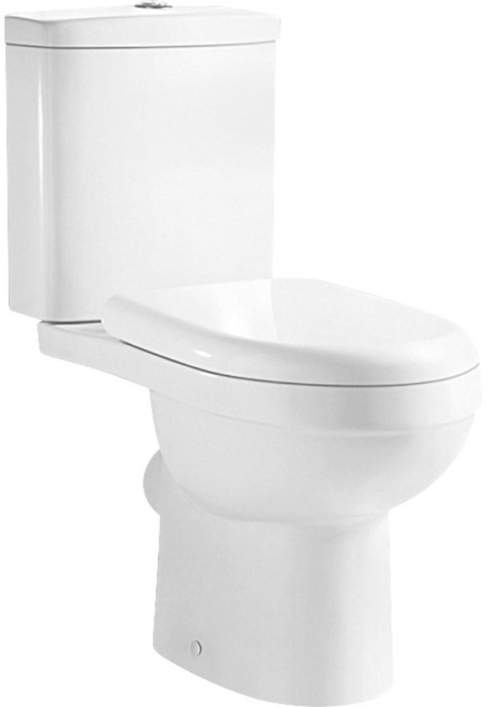 Унитаз-компакт Water House Standart rimless, сид. полипропиленовое soft-close