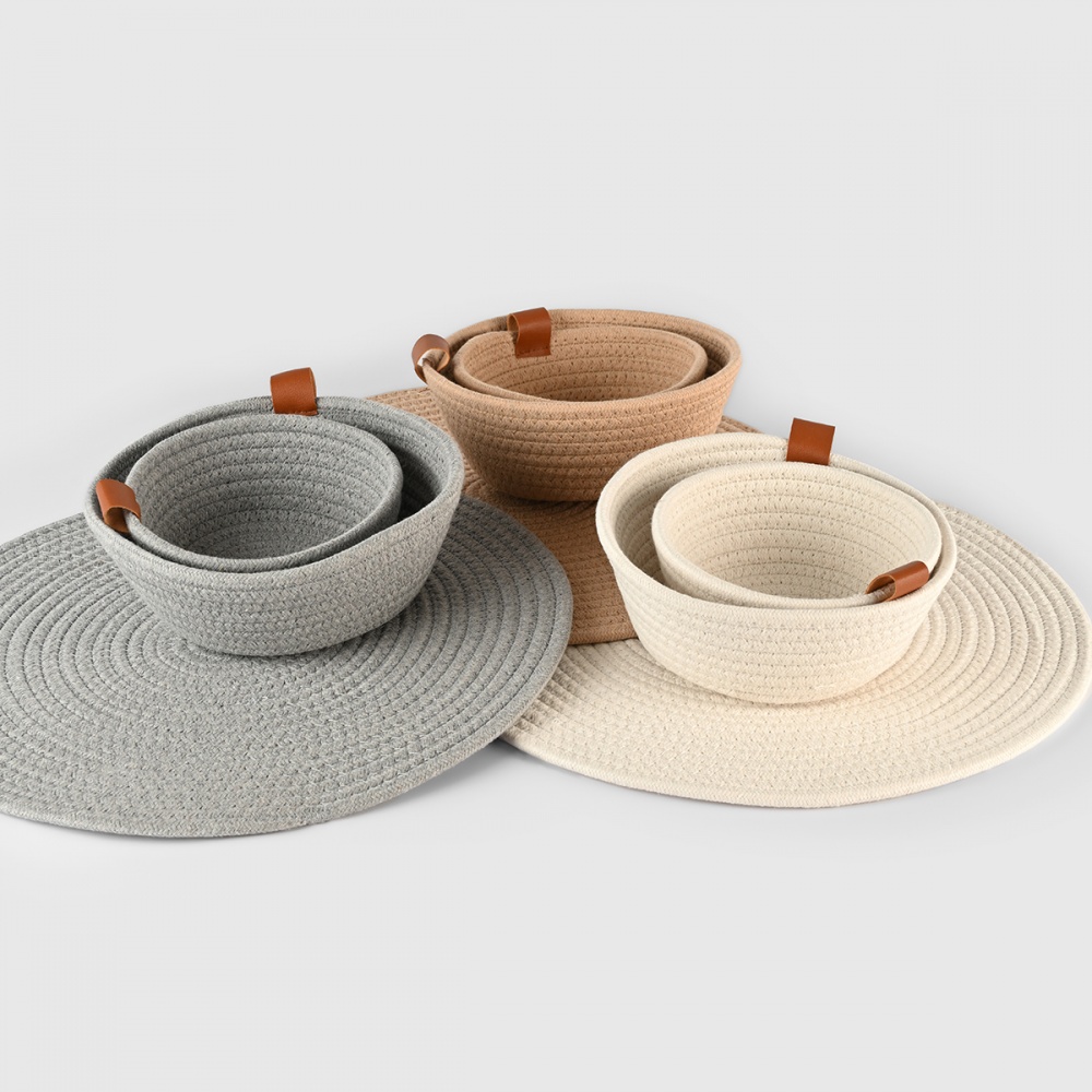 Корзинка плетеная TH-33 M Beige МВМ