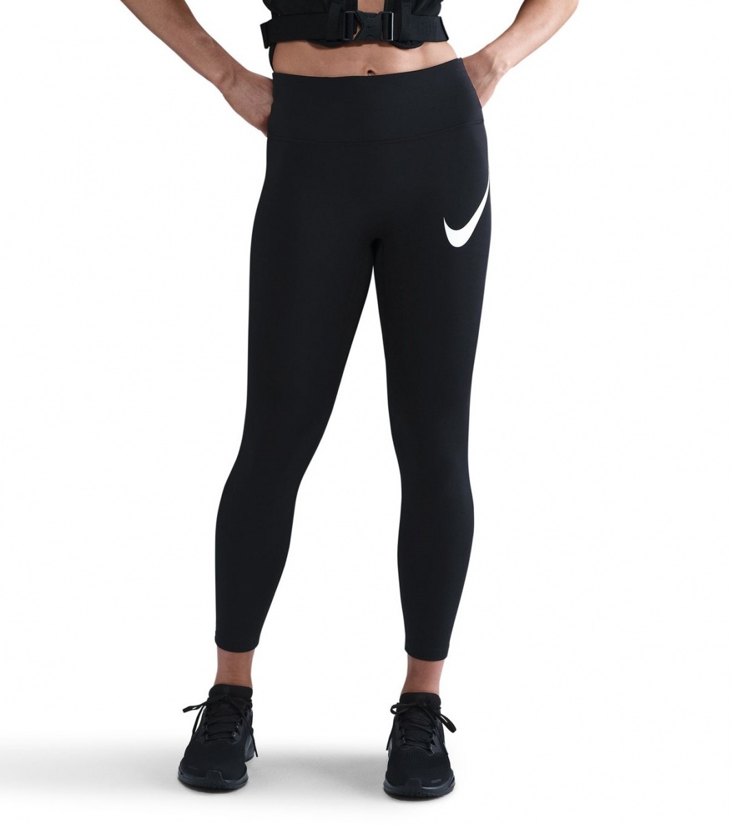 Тайтси Nike W NK DF TEMPO HR 7/8 TGT SWHBR HV2304-010 р.XS чорний — фото 1