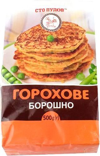 Мука гороховая 500 г Сто пудов 