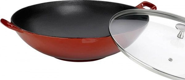 Сковорода WOK с крышкой Calido 36 см 40 л 11947 Kela