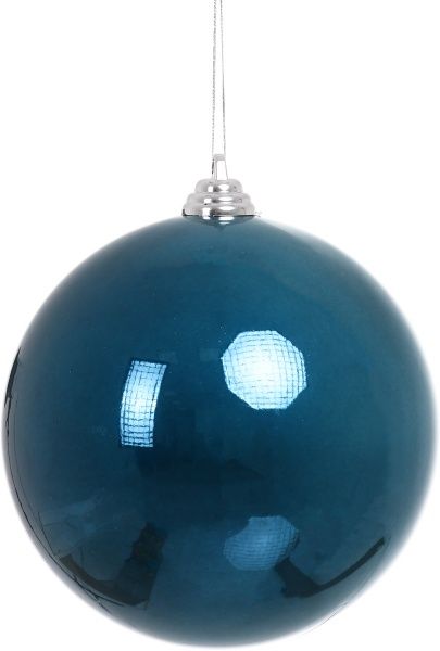 Куля пластикова 15 см синій