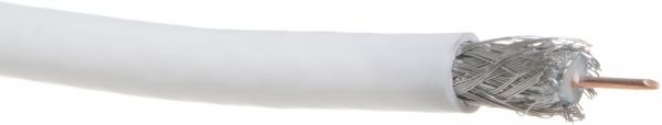 Кабель телевизионный монолит Vektor RG6 1х1,0 медь 