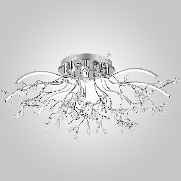 Люстра світлодіодна Strotskis Claudia 60 Вт хром 90036/8 