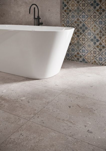 Плитка Ceramika Paradyz DARKSIDE GRYS PATERN 60х60 