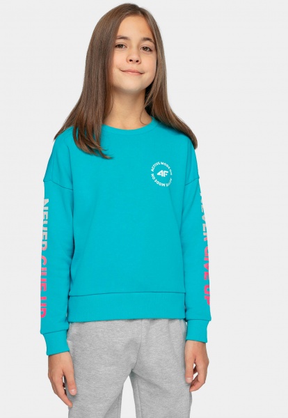 Світшот 4F HJZ21-JTSDL001A-33S р. 146 бірюзовий