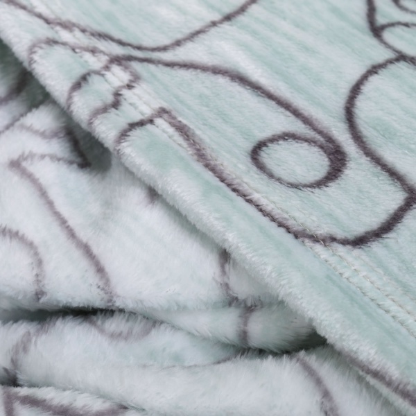 Плед Frannel Face 160x200 см мятный La Nuit 