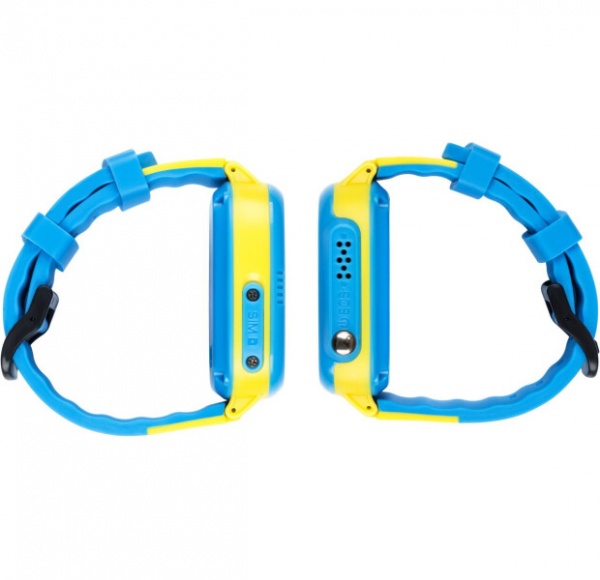 Смарт-часы детские AmiGo GO008 GLORY GPS WIFI yellow/blue (976267)