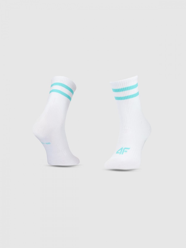 Шкарпетки 4F SOCKS CAS F346 (3pack) 4FJWSS25USOCF346-90S р.35-37 білий