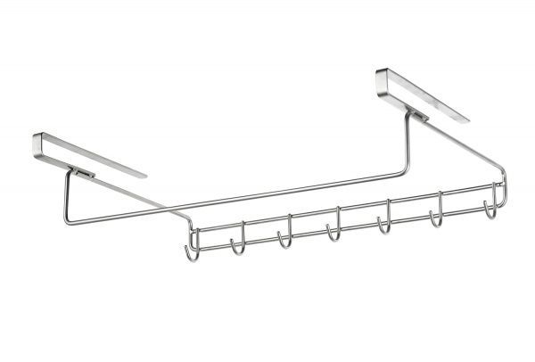 Держатель для кухонных принадлежностей Lemax YJ-G-3367 7 крючков 406x300x90 мм хром