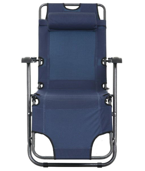 Крісло-шезлонг X-TREAM 153x60x79 см ПВХ до 90 кг CLC-79 60x153 см синій 140913