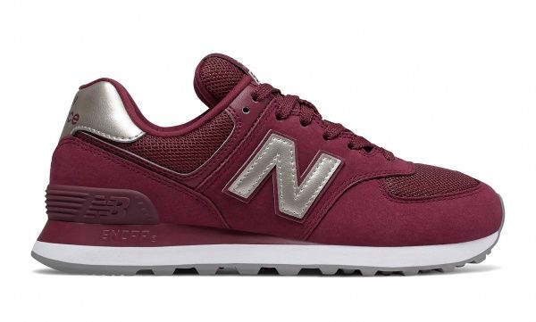 Кросівки New Balance WL574WNL р.6 бордовий