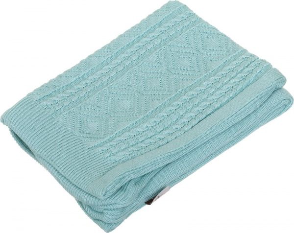 Наволочка декоративна ажурна Тіфані 45x45 см блакитний Прованс 