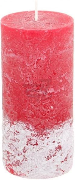 Свеча С-07 70x200 мм омбре красная Candy Light