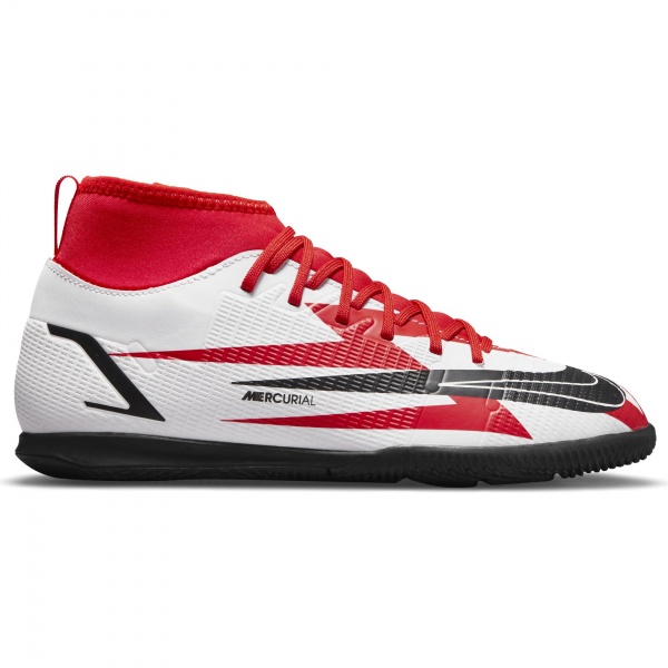 Футзальная обувь Nike JR SUPERFLY 8 CLUB CR7 IC DB0930-600 р.US 4Y красный