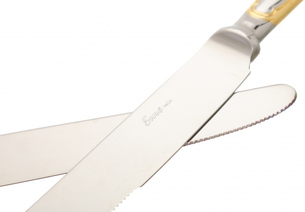 Набір столових ножів Риби DOMUS ORO 2 шт. X10C2DS/OR