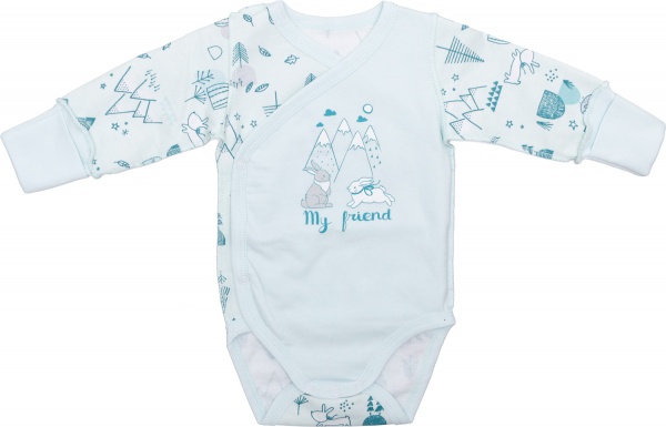 Комбінезон унісекс Фламінго р.62 ментоловий 146-007 