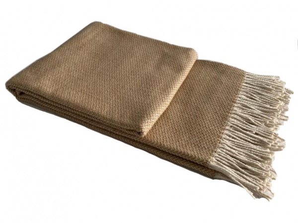 Плед Дюна 140x200 см бежевий Lanavitta 
