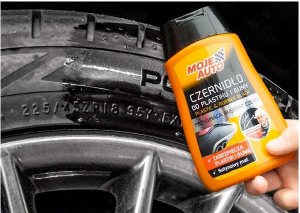 Полироль для пластика и резины Moje AUTO 30785 250 мл