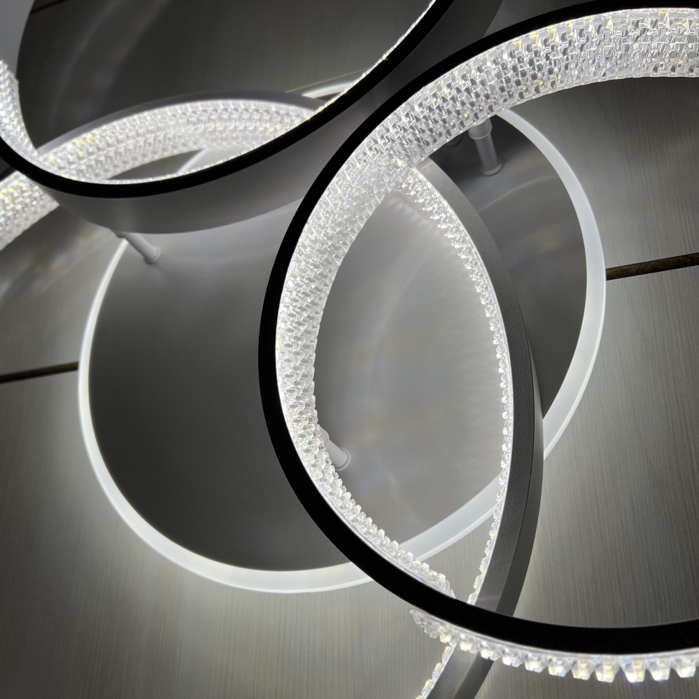 Люстра світлодіодна Luminaria 100 Вт LED-модуль білий AKRILIKA ROUND 100W 4R WHITE