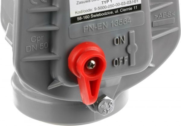 Клапан каналізаційний Capricorn зворотній ПП d50