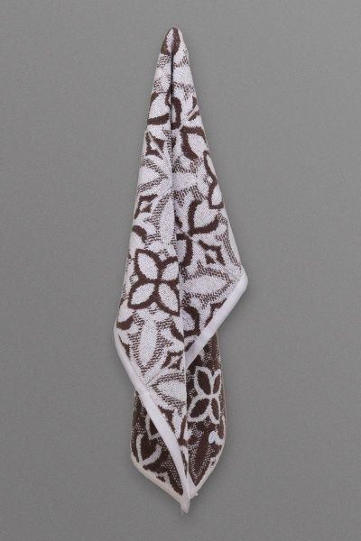 Рушник кухонний Thali 50x50 см Lasa бежевий із коричневим 