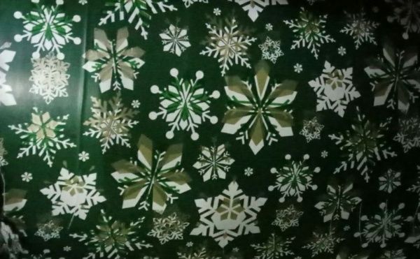 Бумага для упаковки Новогодняя в ассортименте 70x200 см 