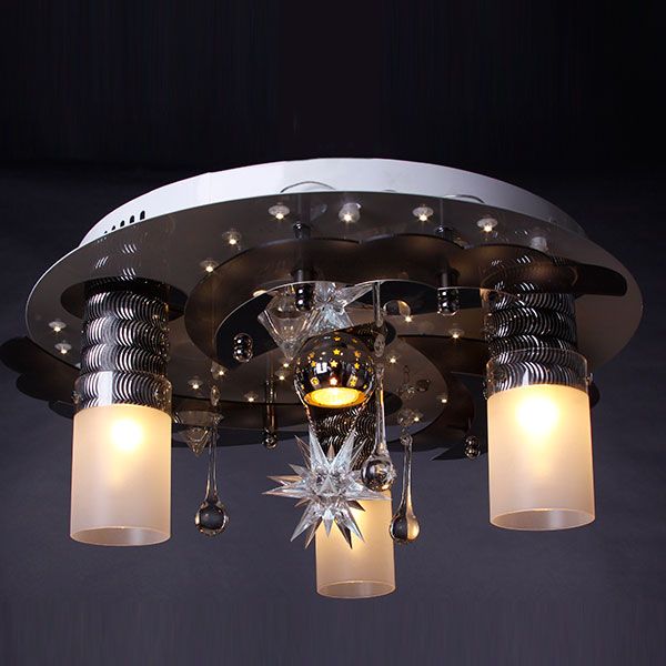 Люстра Altalusse LV168-04 белый/хром