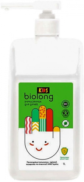 Антисептик дитячий БіоЛонг пінний 1 л