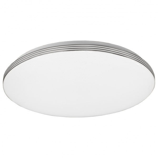 Светильник светодиодный Accento lighting Shine R пульт ДУ 90 Вт белый/хром 3000-6000 К 