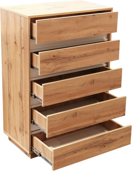 Комод Ріо 5Я дуб золотий/дуб золотий 