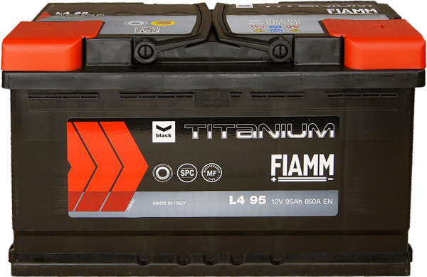 Аккумулятор автомобильный Fiamm Titanium Black 95Ah 850A 12V «+» справа (7905190)