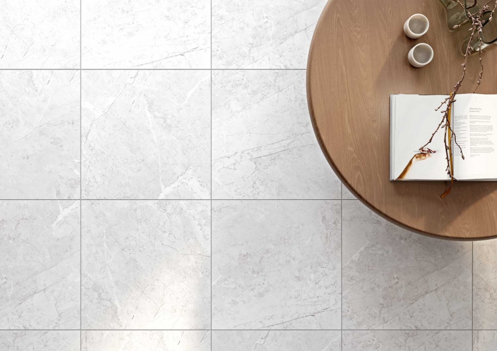 Плитка Cersanit Noble stone light grey 42x42 см