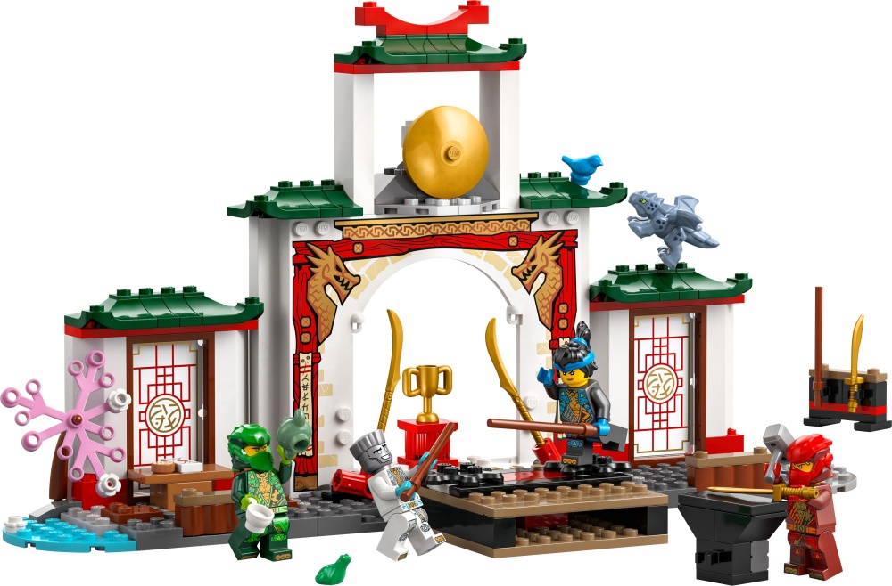 Конструктор LEGO NINJAGO Храм ниндзя Спин-джитсу 71831