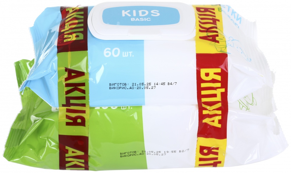 Детские влажные салфетки Bambinelli 100+60шт 100 шт.