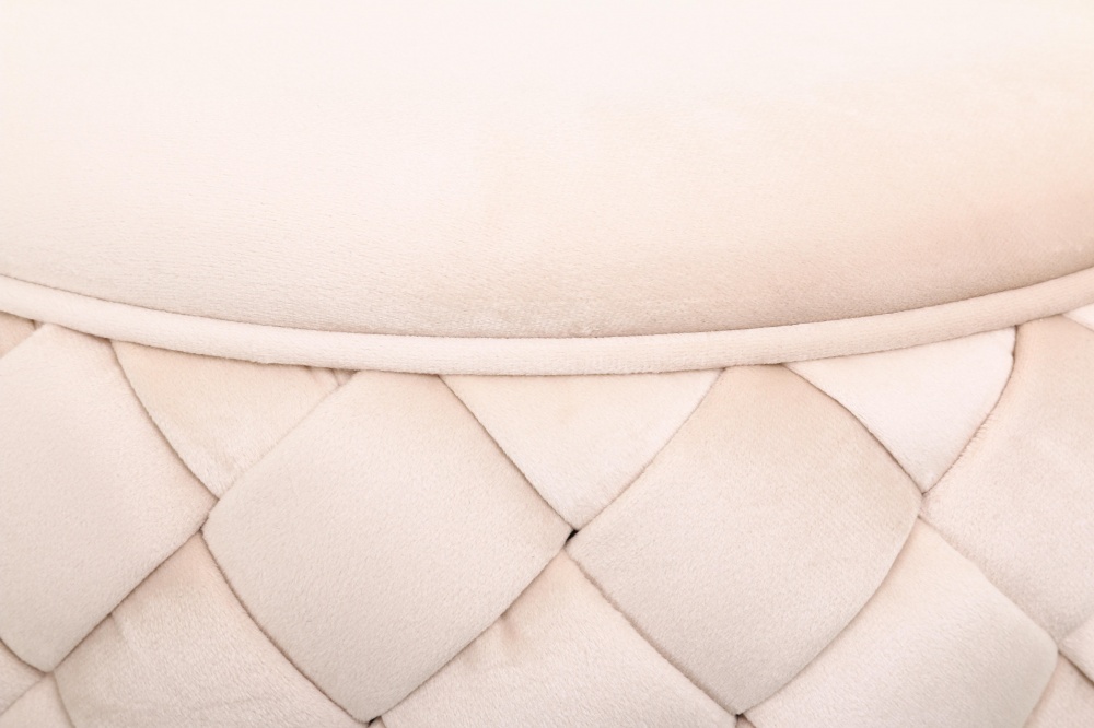 Сундук-пуф Sensio для хранения Linea 375х415х375 мм айвори (HS-CR1S)