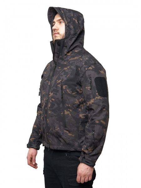Куртка ESDY тактическая Softshell Shark Skin 01 р. XXXL multicam dark