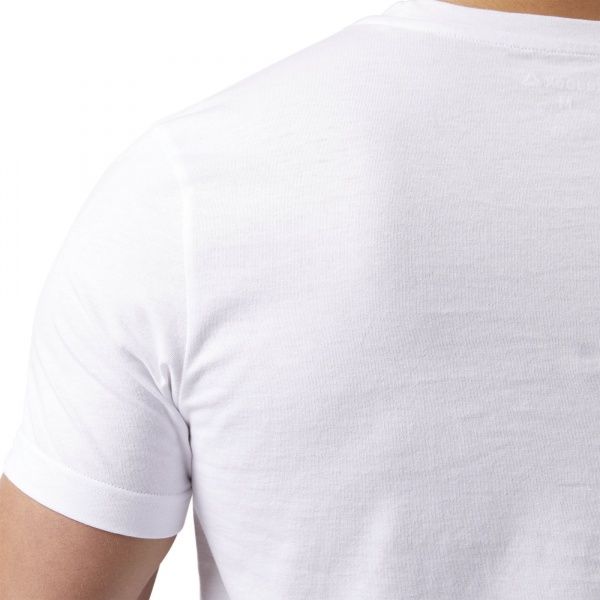 Футболка Reebok QQR- Reebok Stacked CW5367 L білий