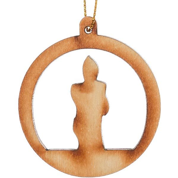 Украшение новогоднее Свеча 2463