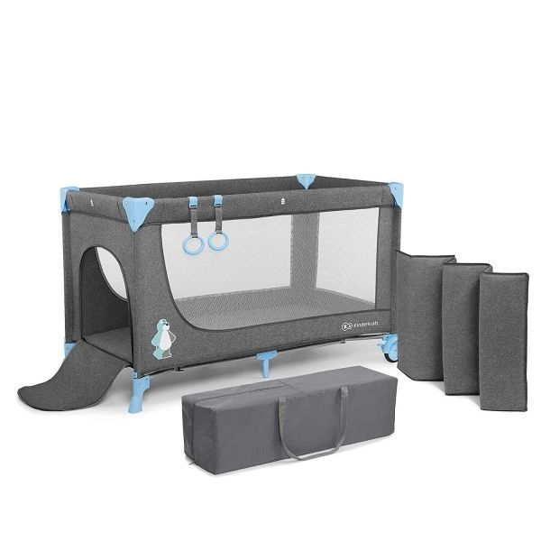 Манеж-ліжко Kinderkraft Joy блакитний KKLJOYBLU00000