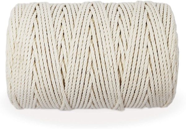 Шпагат Gruntek бавовняний Cotton Twine 3 мм 150 м натуральний