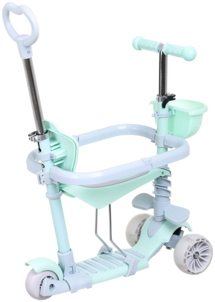 Самокат-трансформер MaxxPro kids детский 6в1 мятный PT1902-1/green 